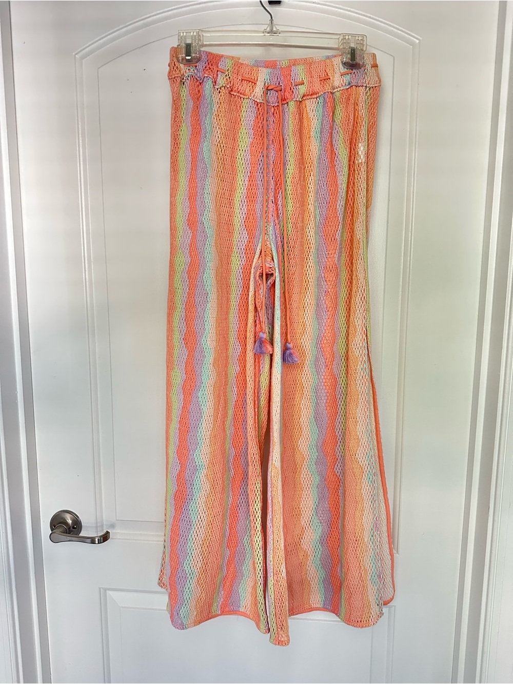 Z&L Europe Crochet Swim Coverup Pants